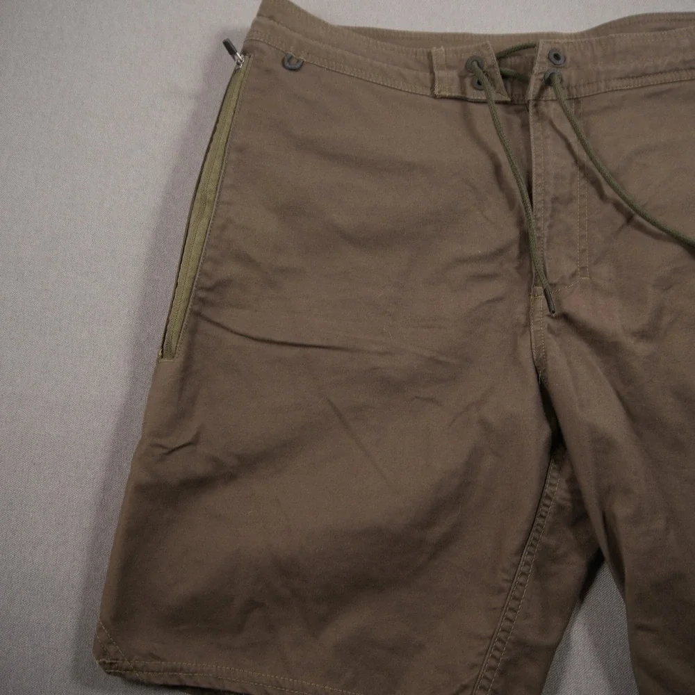 Roark Revival RS260 Board Shorts Men Shorts 32 Travel Hiking Brown Cargo